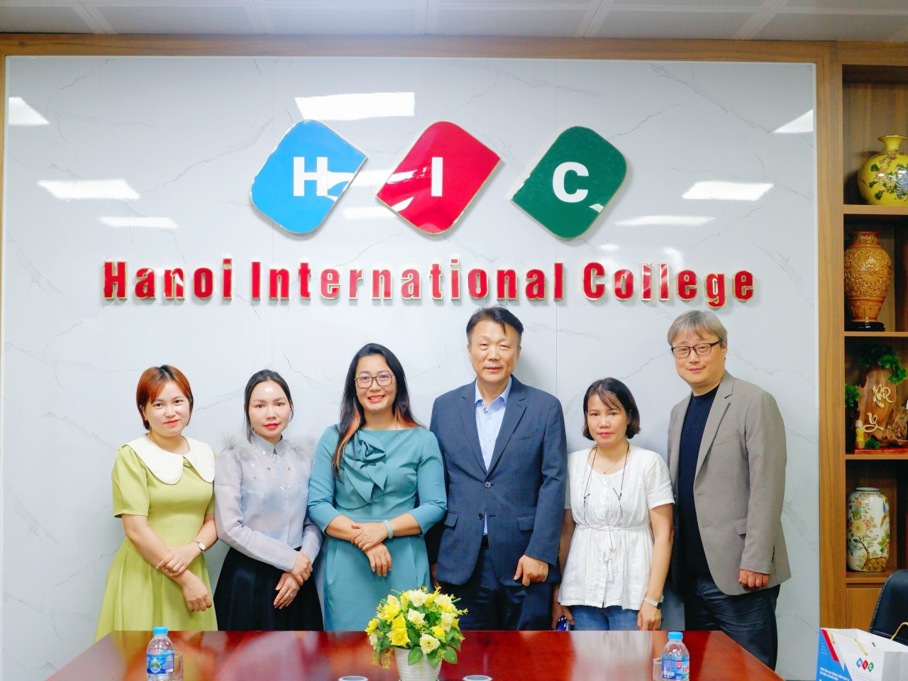 Thúc đẩy hợp tác giáo dục giữa trường Cao đẳng Quốc tế Hà Nội và Trường Đại học Pyeongtaek Hàn Quốc