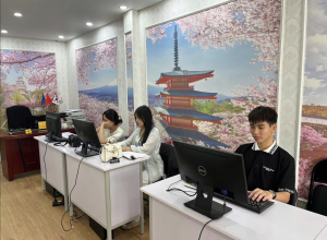 Sinh viên Marketing HIC trong kì thực tập