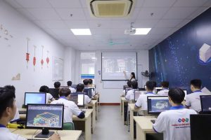 Không gian học tập hiện đại của sinh viên ngành Thiết kế đồ hoạ tại HIC 